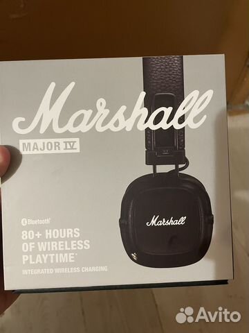 Наушники marshall major 4 оригинал купить в Москве | Электроника | Авито