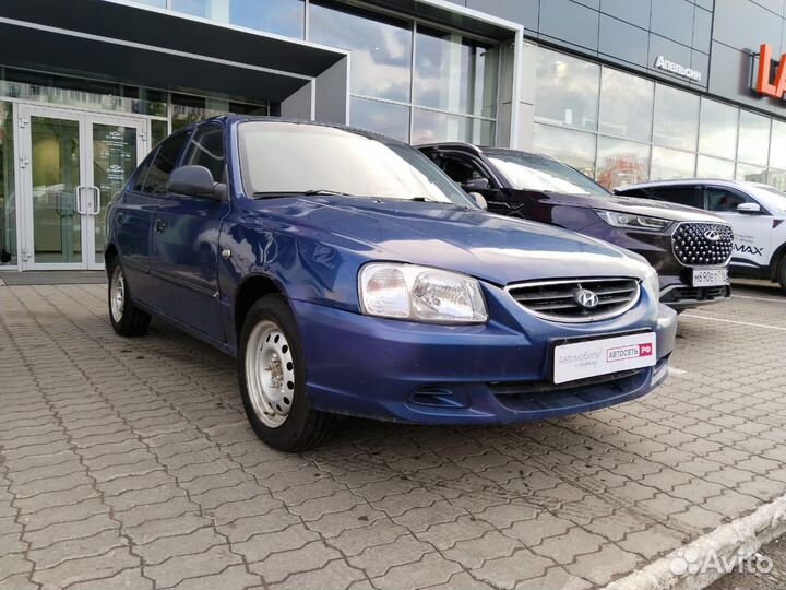 Hyundai Accent 1.5 МТ, 2008, 169 220 км