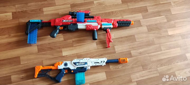 X shot бластеры и световые мечи