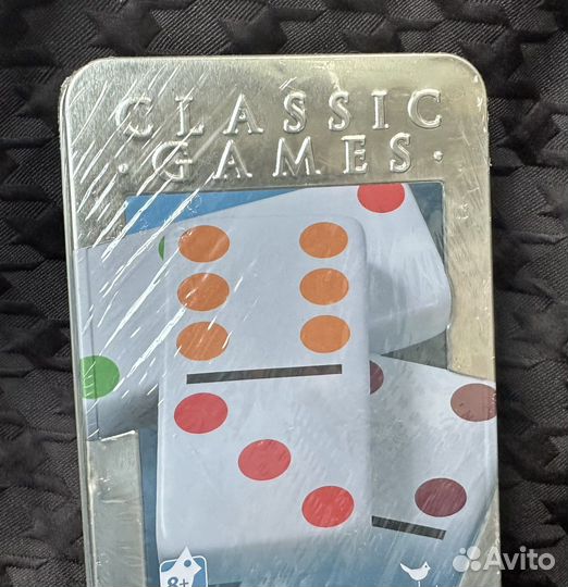 Домино в коробке Dominoes Cardinal Classic games