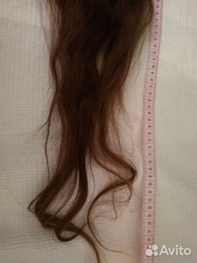 Хвост шиньон натуральный