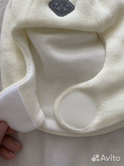 Шапка шлем детская зимняя