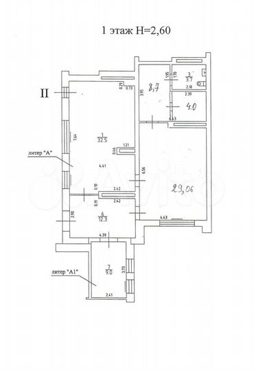 Гостиница, 97.8 м²