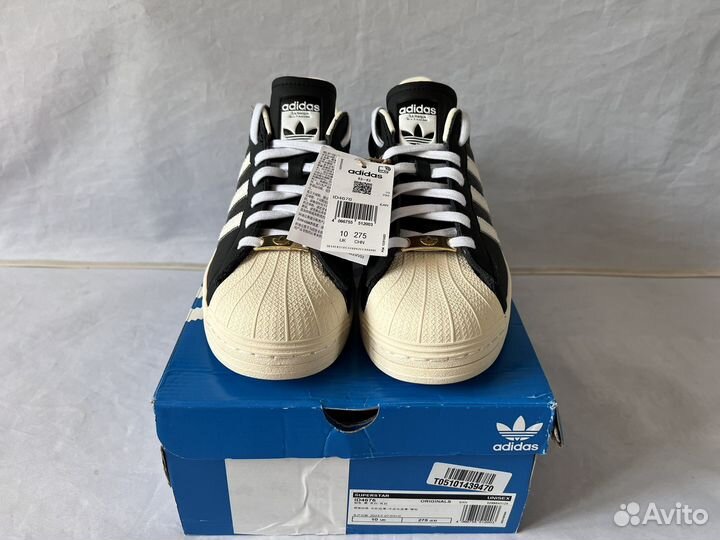 Кеды Adidas Superstar Black Cream Оригинал ID4676