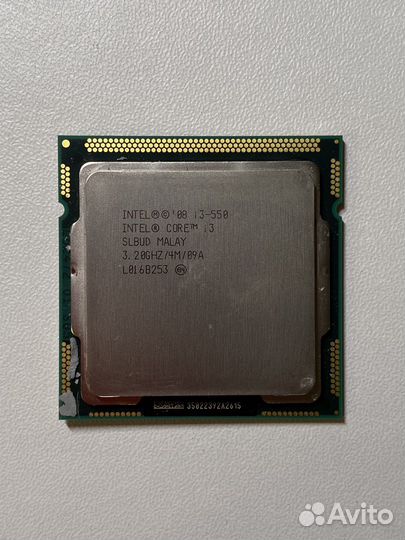 Процессор Intel Core i3-550 3.20gHz