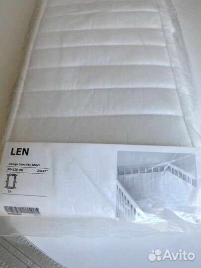 Бортики на кроватку IKEA len