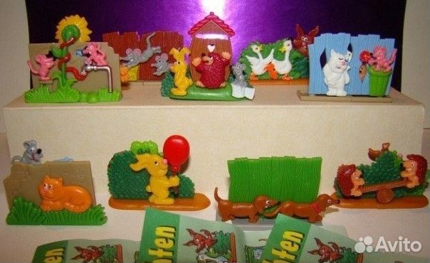 Киндер пластик пазлы Тина и Том, Табалуга, Парк