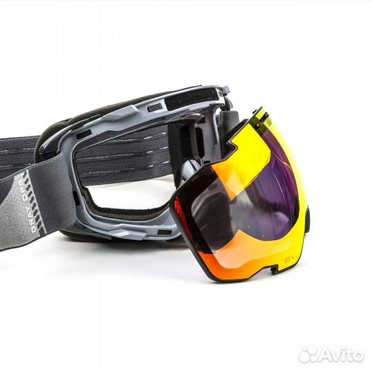 Очки 509 Aviator 2.0 Gray Ops с линзой Fire Mirror