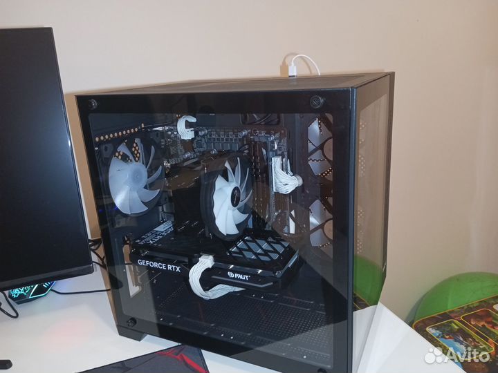 Игровой пк i3 13100f rtx-4060