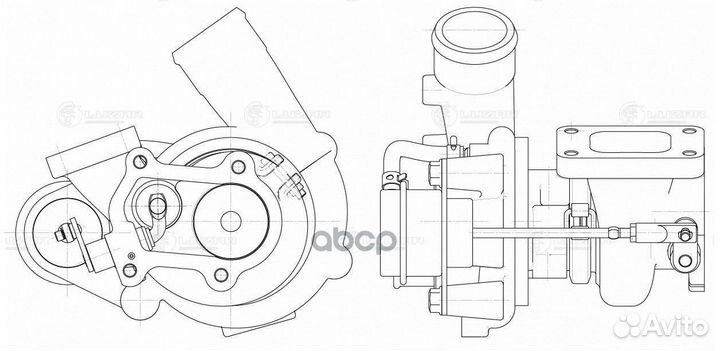 Турбокомпрессор для а/м Iveco Daily (06) 3.0D
