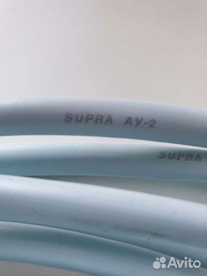 Аудио видео кабель Supra