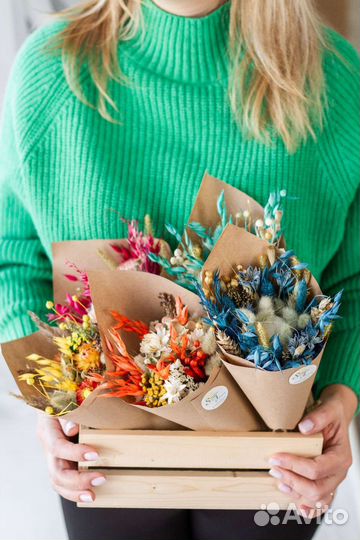 Букет из сухоцветов