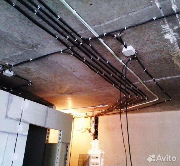 Электрик. Услуги электрика Электромонтажные работы