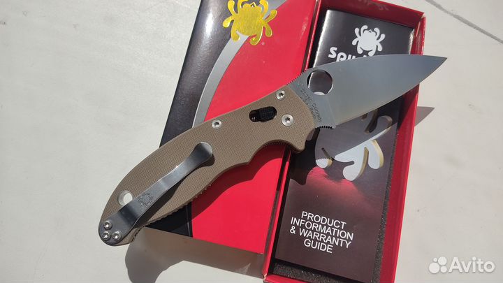 Spyderco Manix 2 M390