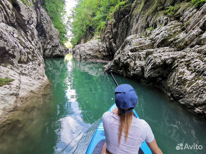 Сап-тур по каньону Чертовы Ворота в Сочи