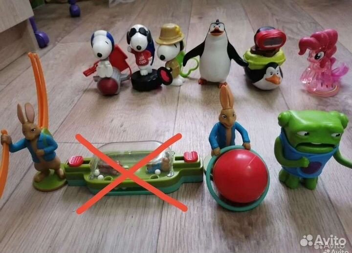 Игрушки из макдональдса