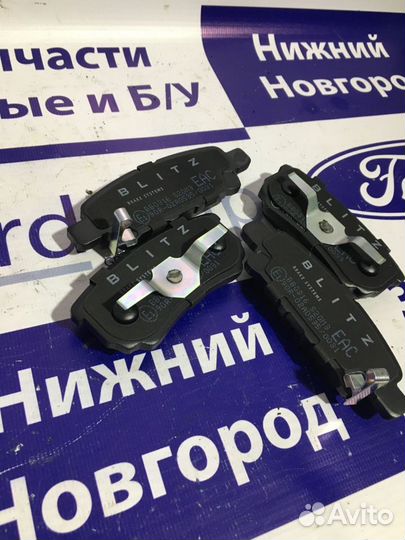 Колодки задние Митсубиси Ланцер Lancer X 07-12