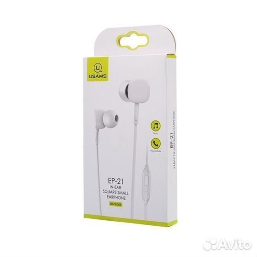 Гарнитура usams EP-21 White