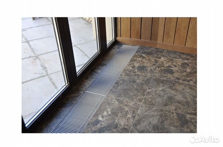 Внутрипольный конвектор techno