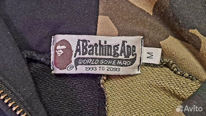 Зип худи bape