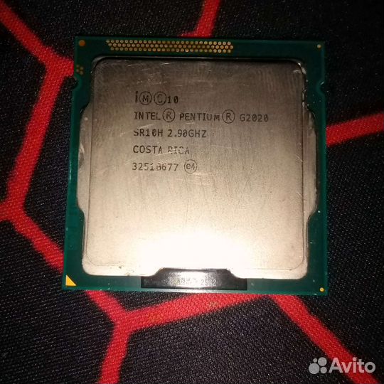 Процессор intel pentium G2020 2.90Ghz