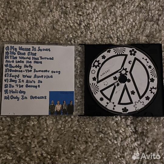 Cd диск weezer
