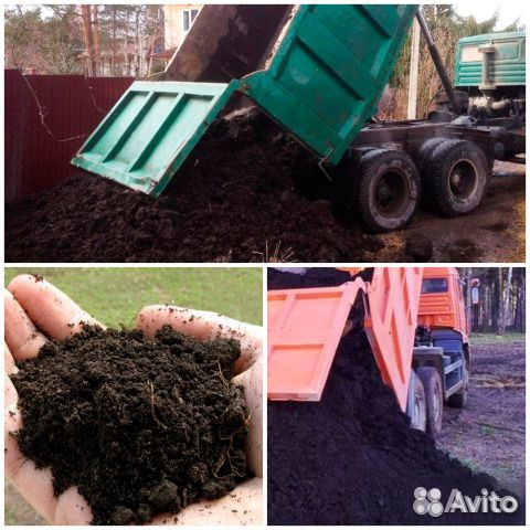 Чернозем плодородный для газонов и огорода