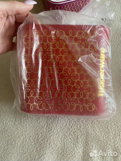 2 Новых Контейнера Люкс и ассорти Tupperware