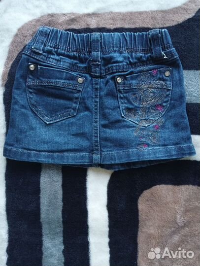Джинсовая юбка