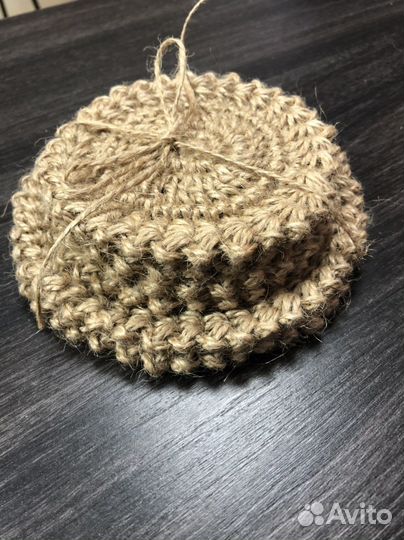 Салфетки подставки из джута