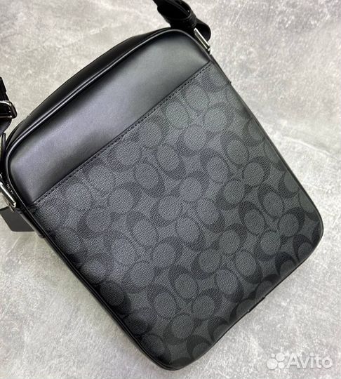 Сумка мужская Coach через плечо