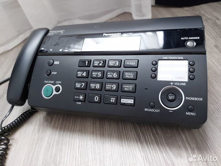 Телефон-факс panasonic