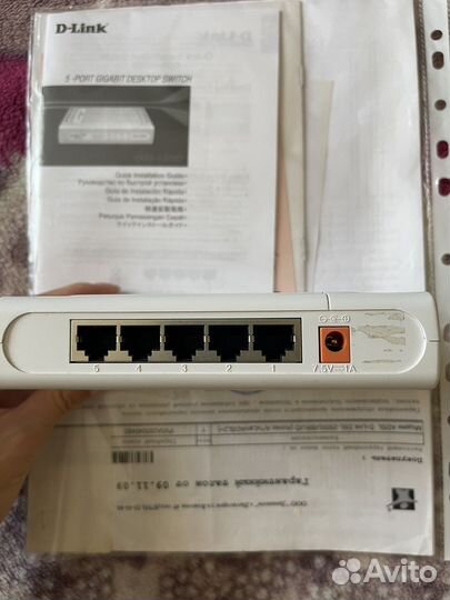 Модем adsl D-Link DSL-2500U
