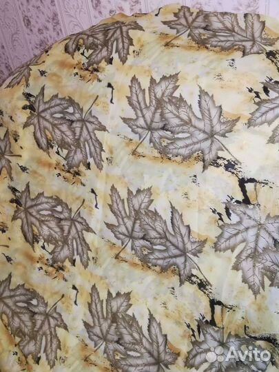 Ткань натуральный шелк СССР