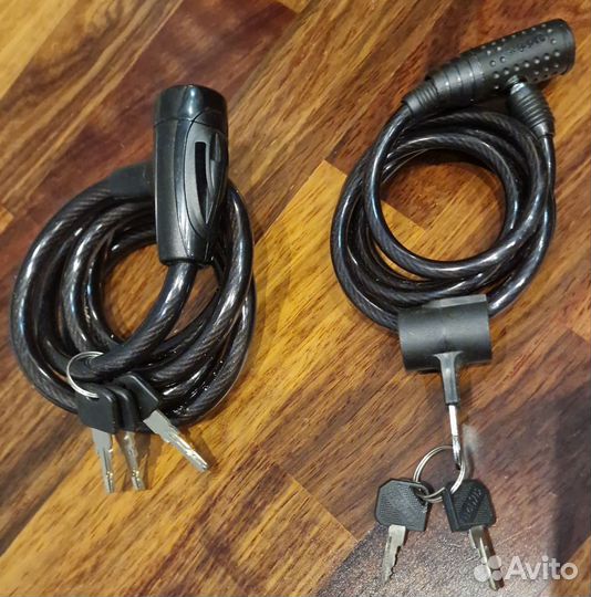 Велозамок 2 штуки (длина 1.65 и 1.5 метра)