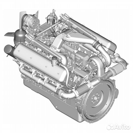 Новый двигатель ямз 238нд4 от создателей