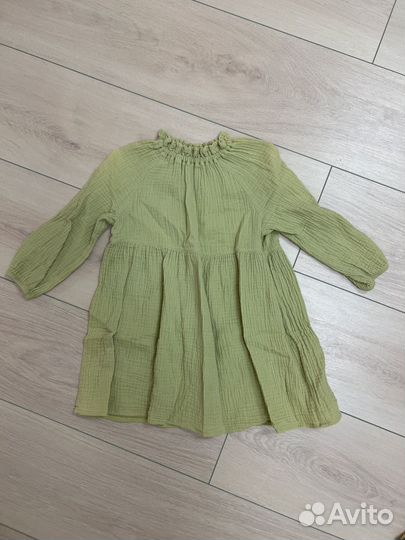 Платье муслиновое 92