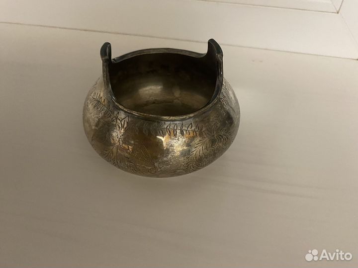 Латунный набор серебрение