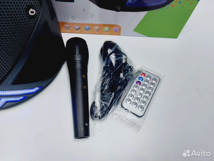 Портативная колонка с караоке 30Вт (Окт139)