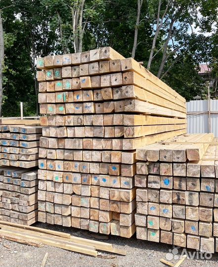 Доска обрезная 25х100х6000мм