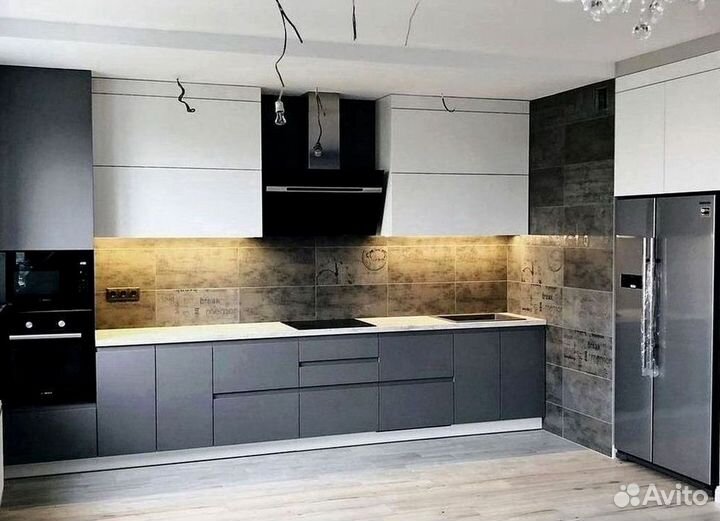 Современная кухня на заказ мдф фасады