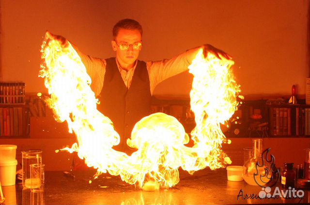 Научное шоу, аниматоры, крио мороженое, выпускной