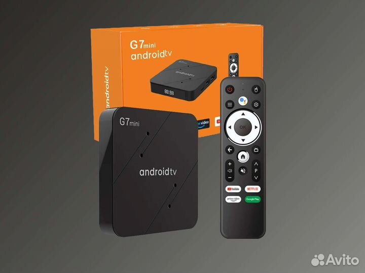 Smart тв приставка ATV G7 mini 2/16 (Tanix W2)
