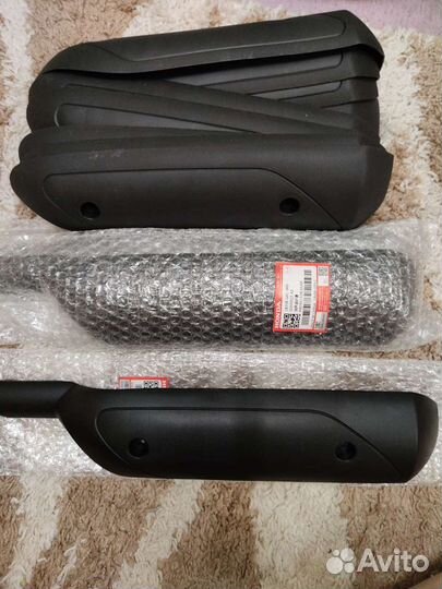 Накладка на глушитель с выступом Honda Dio af62