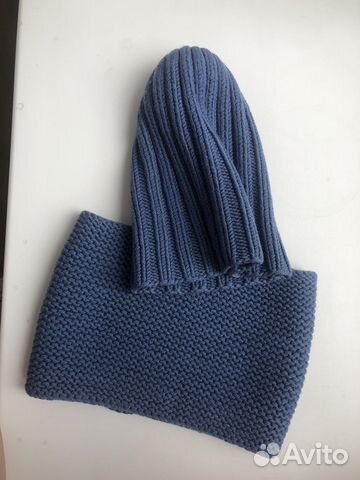 Комплект шапка и снуд детский