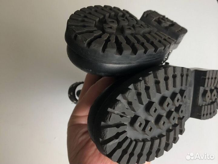 Zara Кожаные ботинки сапоги кроссовки