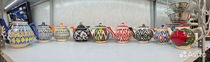 Сервиз, чайный, узбекская посуда, пиала, ляган