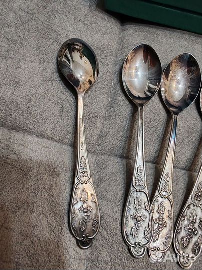 Ложки СССР мельхиор, новые, чайные