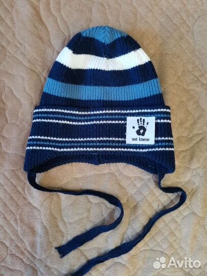 Шапка детская весна 2-4 года
