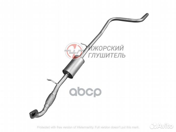 Глушитель средняя часть '136474 Ижорский глушитель